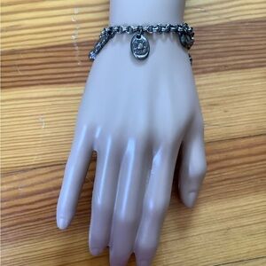 Charm Bracelet Silver Tone